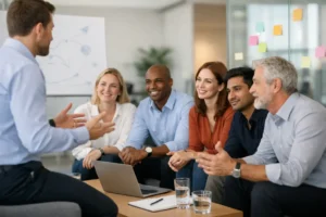 Team Coaching for Organisational Change Works